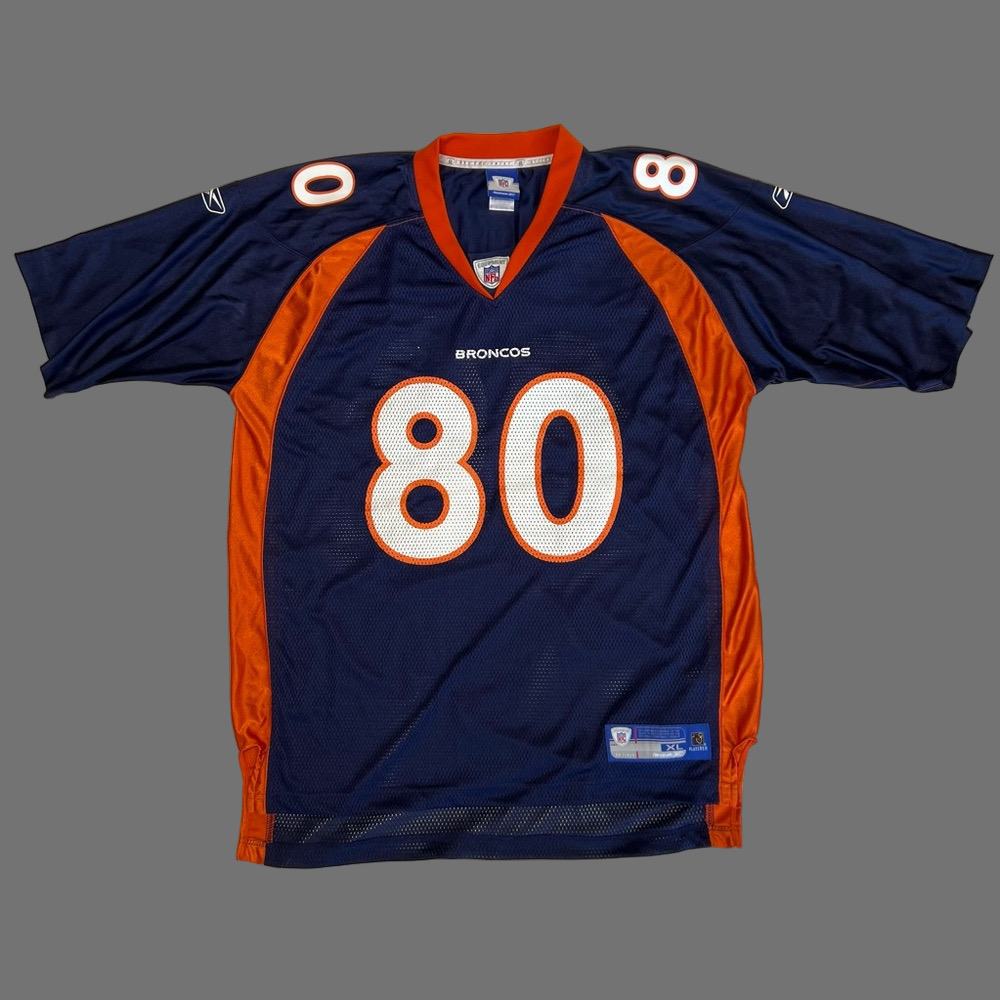 Rod Smith Denver Broncos Vintage Reebok On Field Football Jersey - Picture 2 of 12